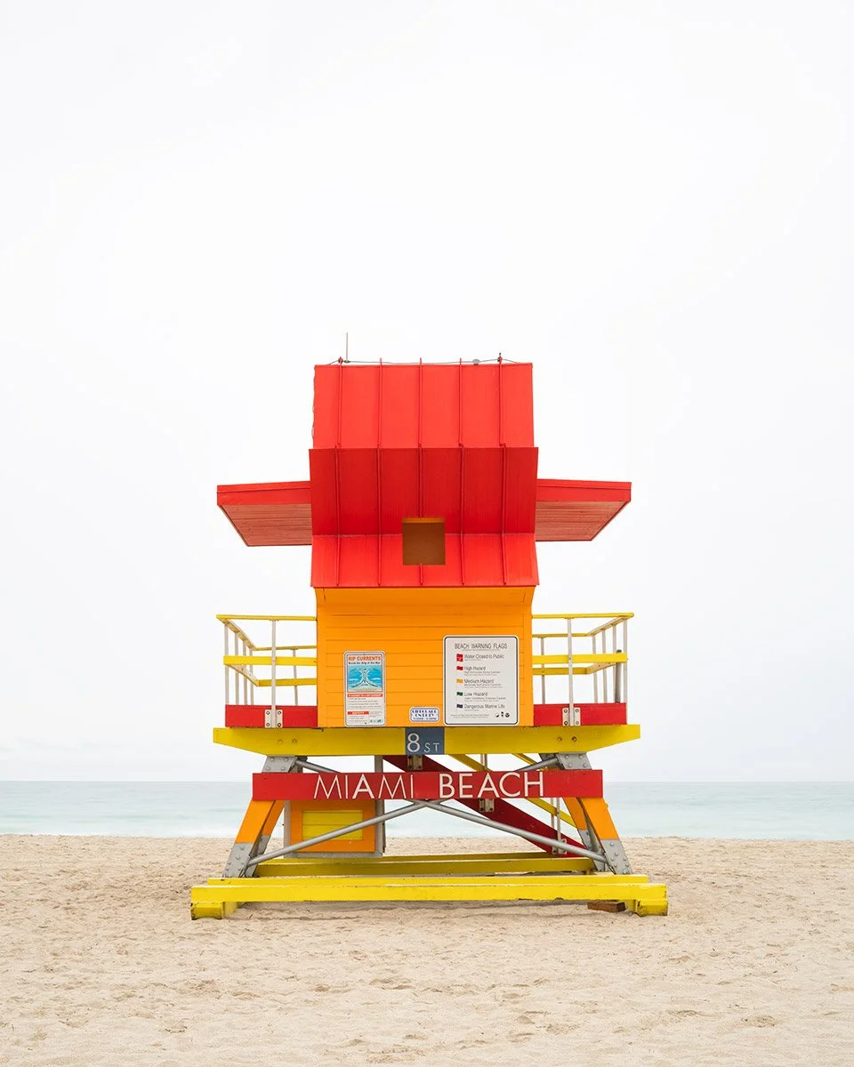 From the series, Lifeguard Towers: Miami © Tommy Kwak