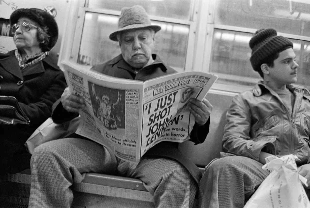 (escapades on the) D Train 1980 | © Edward Grazda