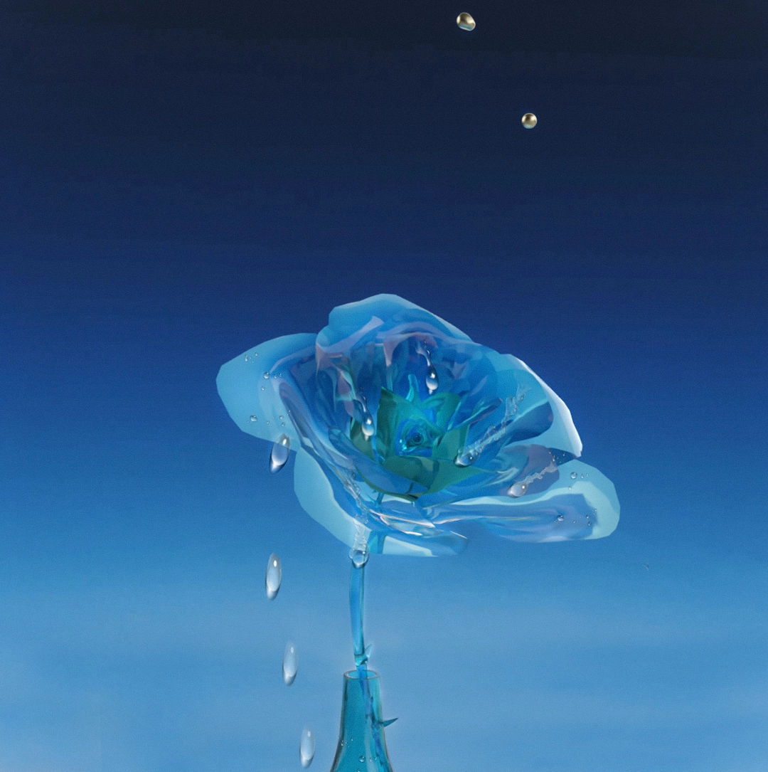 Crying Rose © Hanna Hark