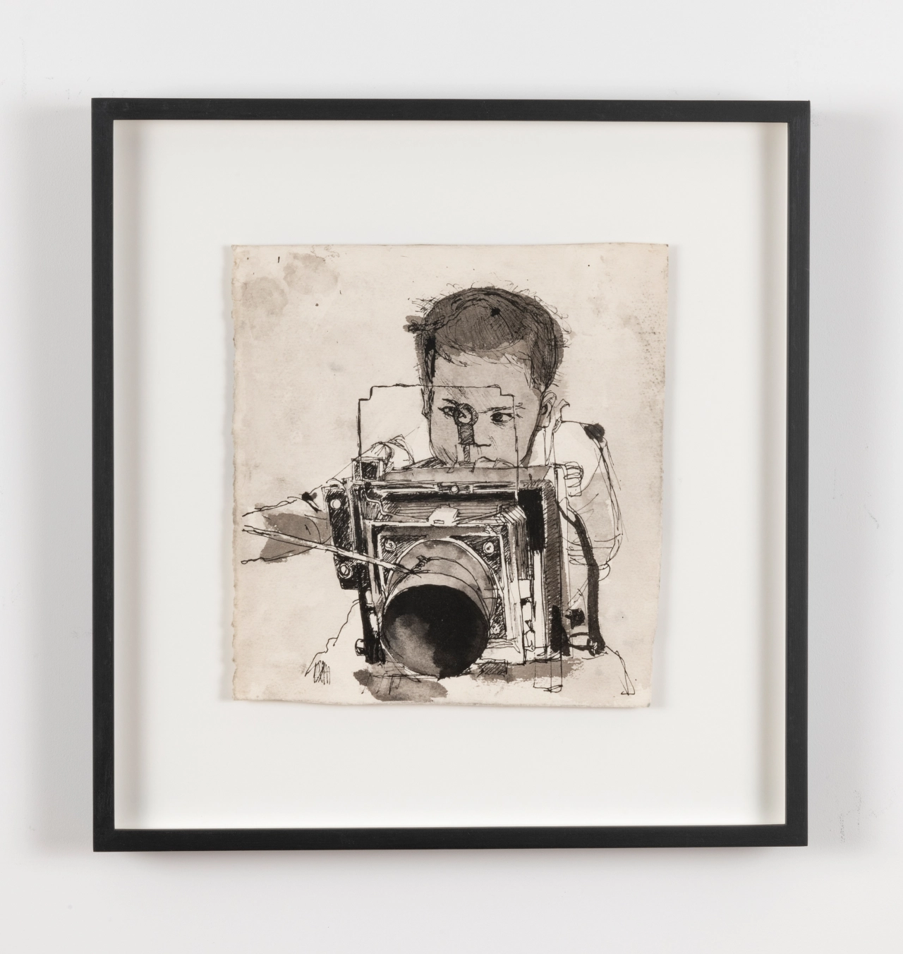 Untitled (Laure with Camera), ca. 1982–85 © Darrel Ellis. Courtesy of Candice Madey, New York