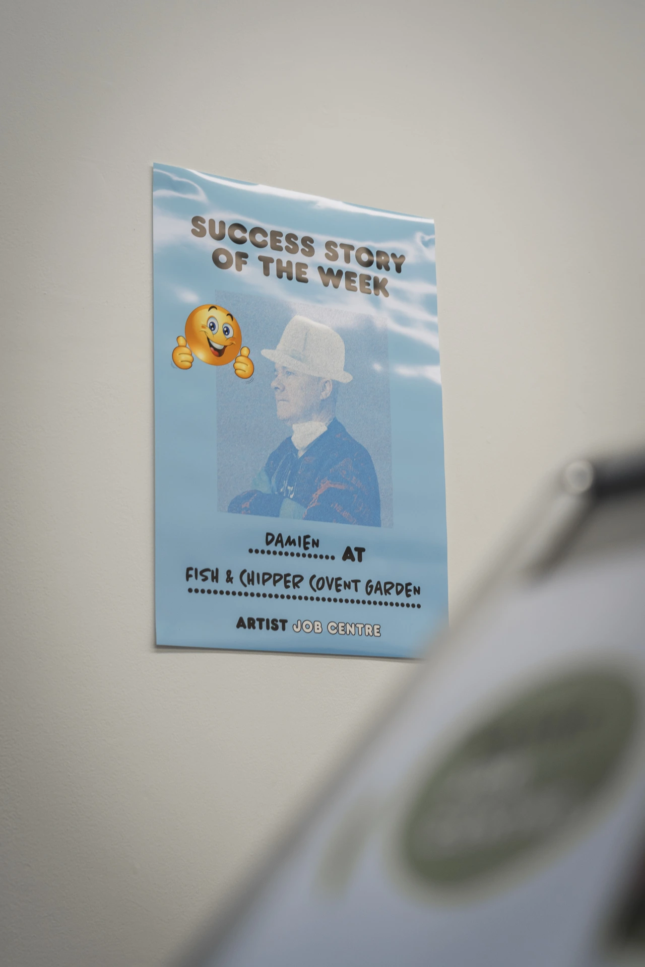 Stuart Semple, Artist Job Centre. Photo: Jamie James