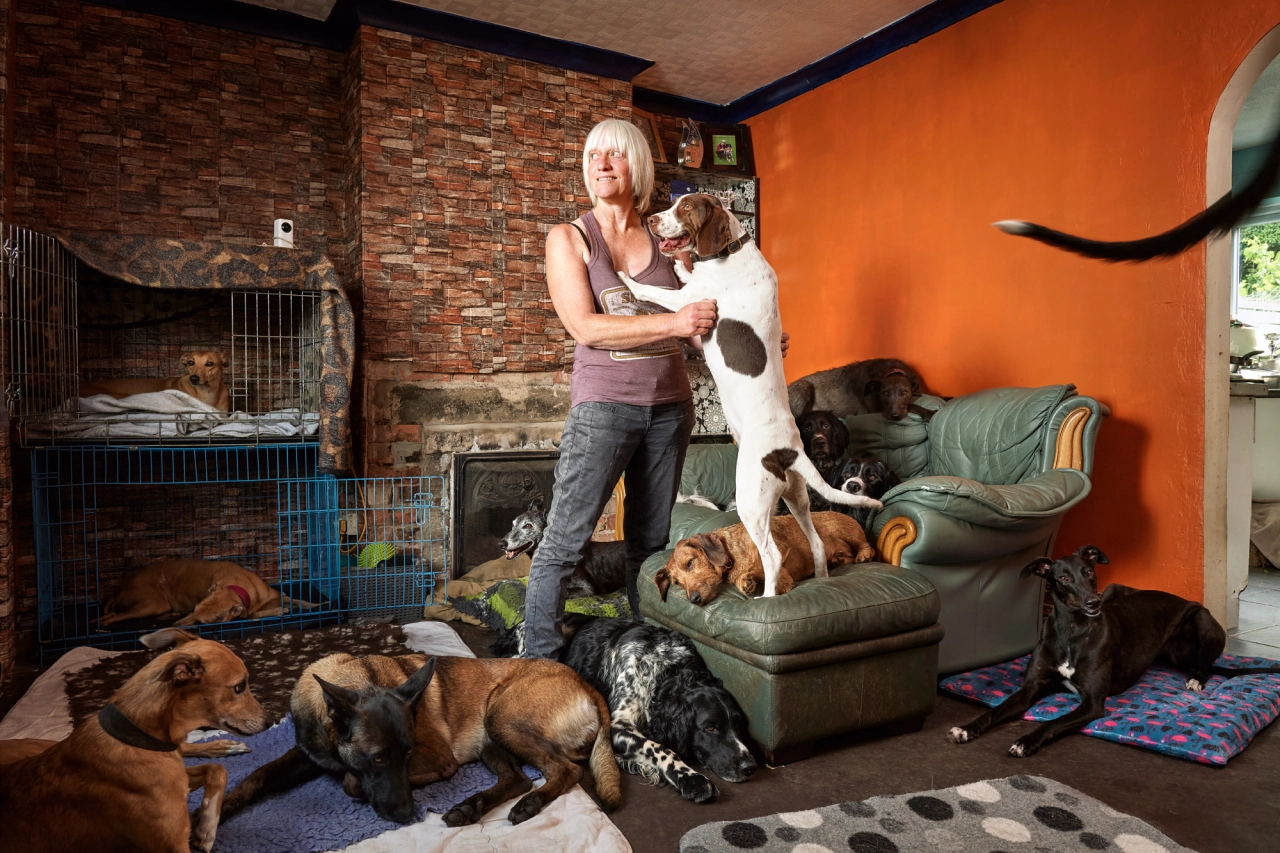 From the series and book, Living With Dogs © Dylan Collard