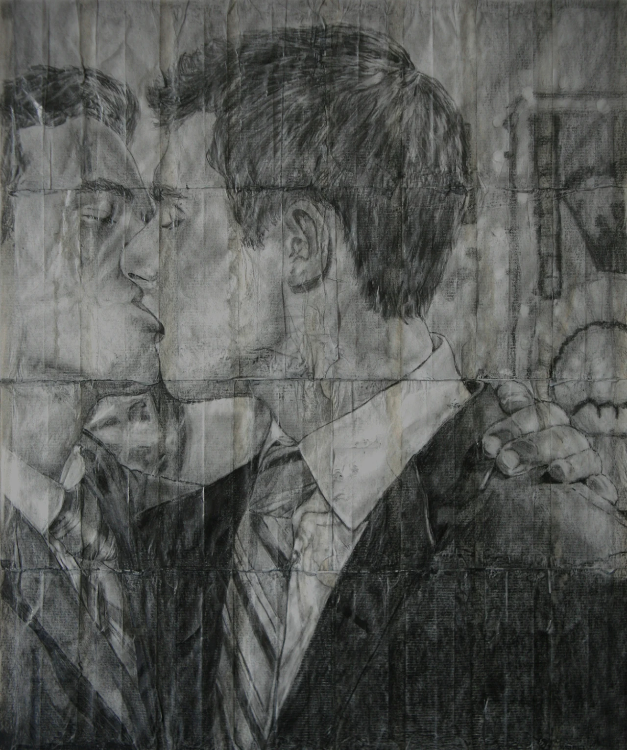 James Robert Morrison, There is Never More Than a Fag Paper Between Them – Kyle & Jake