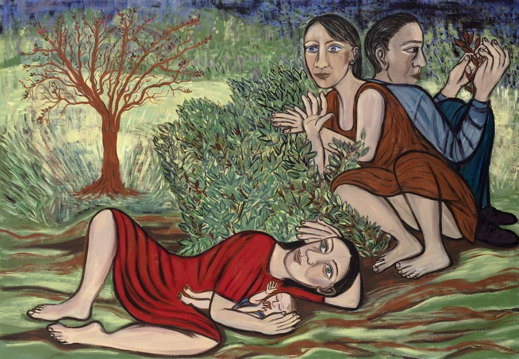 Everyday Miracle, 2021, Eileen Cooper. Image courtesy the artist and Huxley-Parlour
