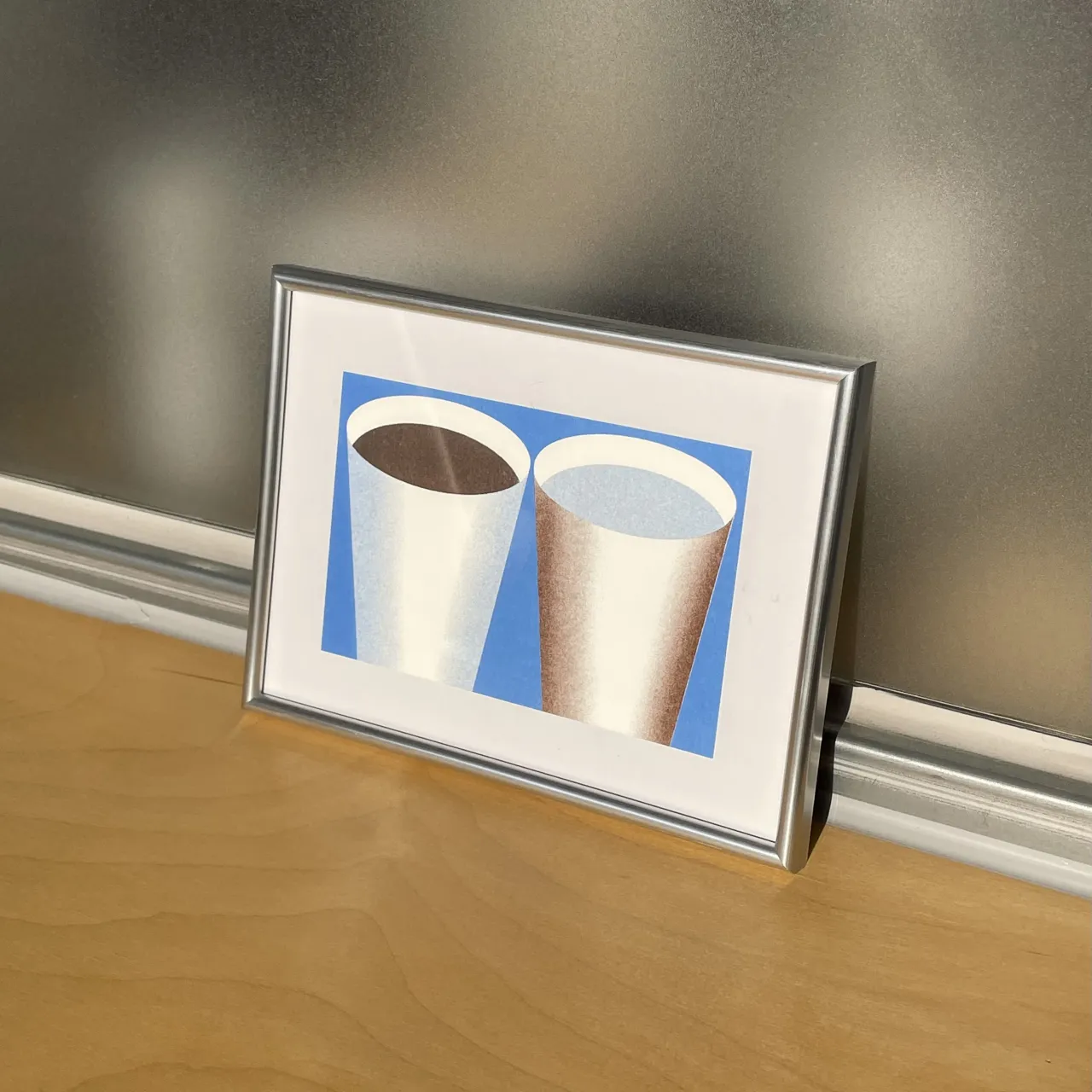 Coffee and Water, personal work, risoprint, 2026