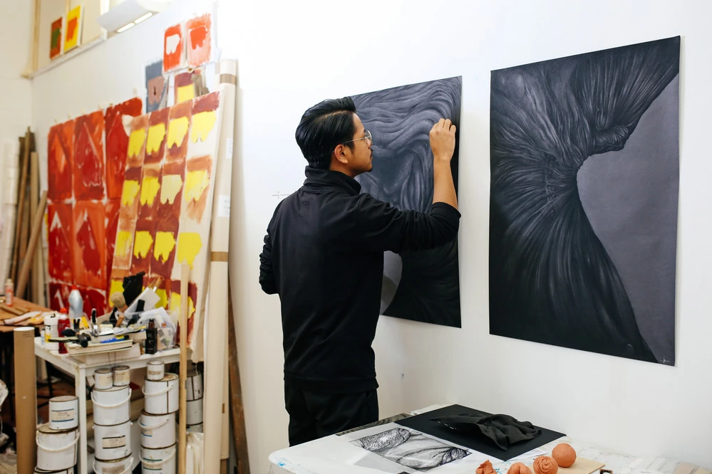 Diamond Nuchjalearn, MA Fine Art: Drawing, Camberwell College of Arts © Alys Tomlinson