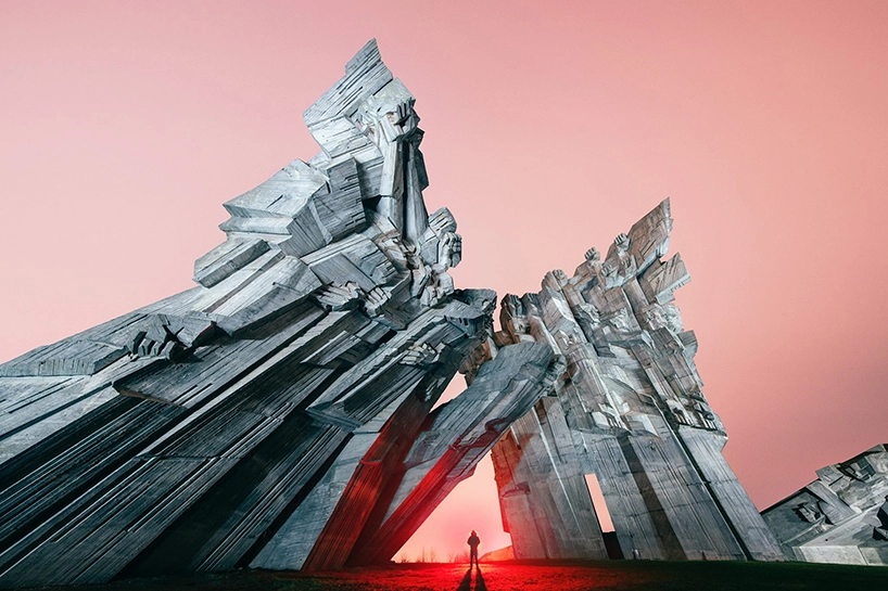 9th fort and monument, Kaunas, Lithuania. From the series, Eternal Monuments in the Dark © 杨潇 [Yang Xiao](https://www.inhiu.com/)