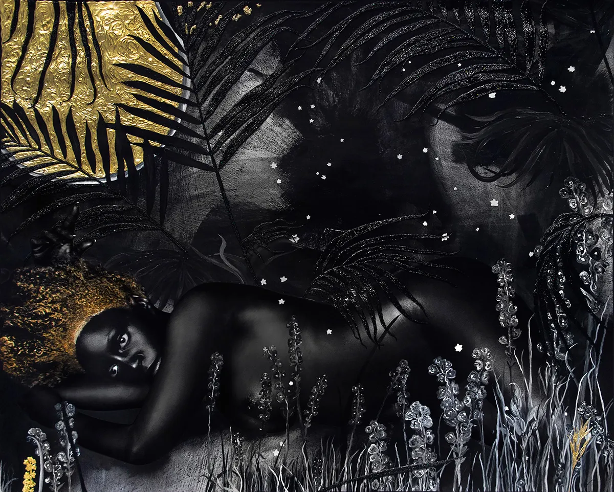 Lina Iris Viktor, II. For Some Are Born to Endless Night. Dark Matter. From the series Dark Continent: The Seven, 2015-9. Courtesy of the artist and Mariane Ibrahim Gallery. Copyright: © Lina Iris Viktor