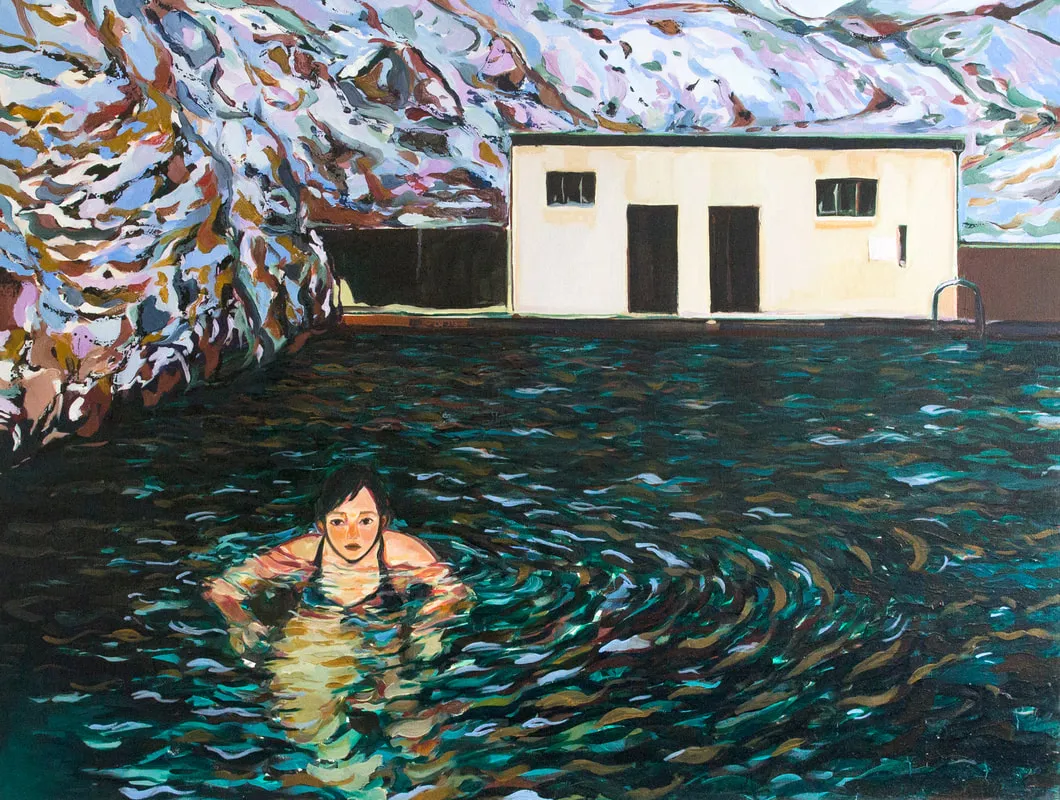 Night Swims No. 7, Hot Spring, 2018