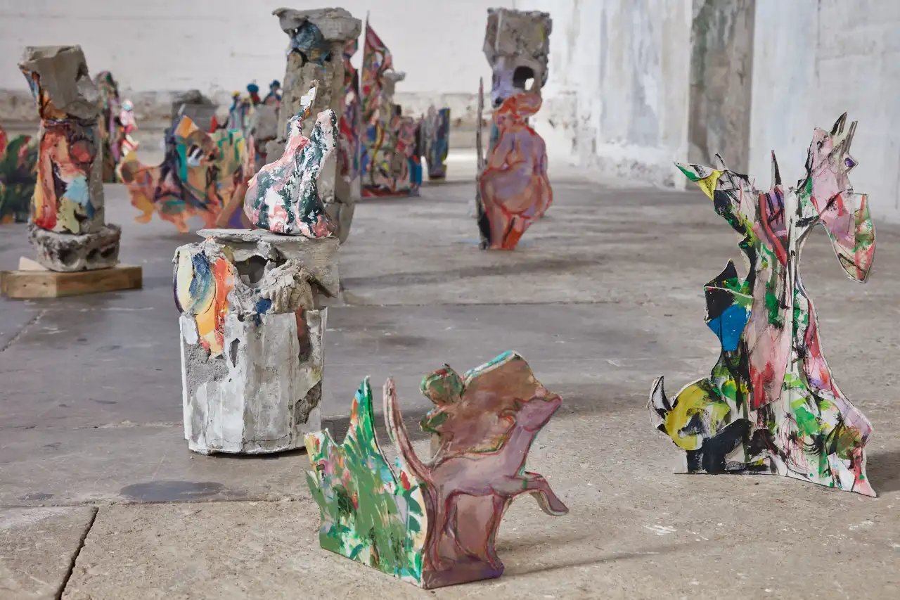 The City Rises, 2020/21 (detail) © Anne Ryan