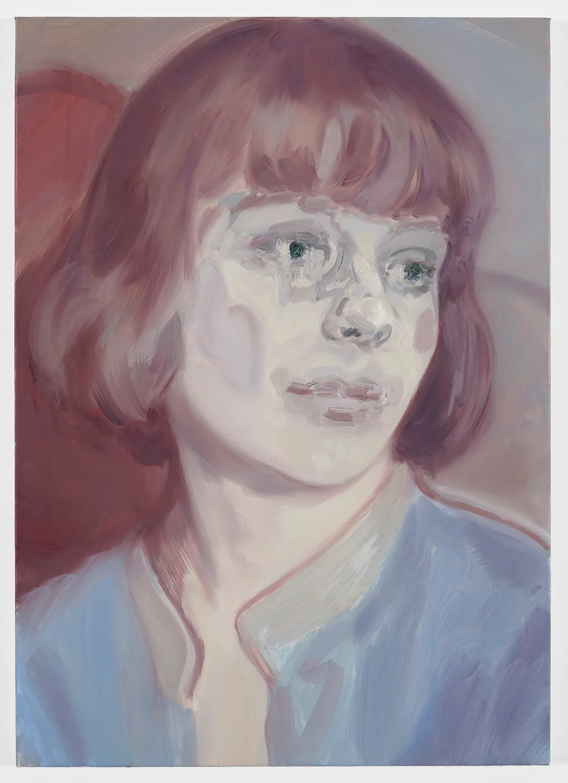 Kaye Donachie Sighs of Amber , 2018 oil on linen 72 x 50 cm © Kaye Donachie, courtesy Maureen Paley, London