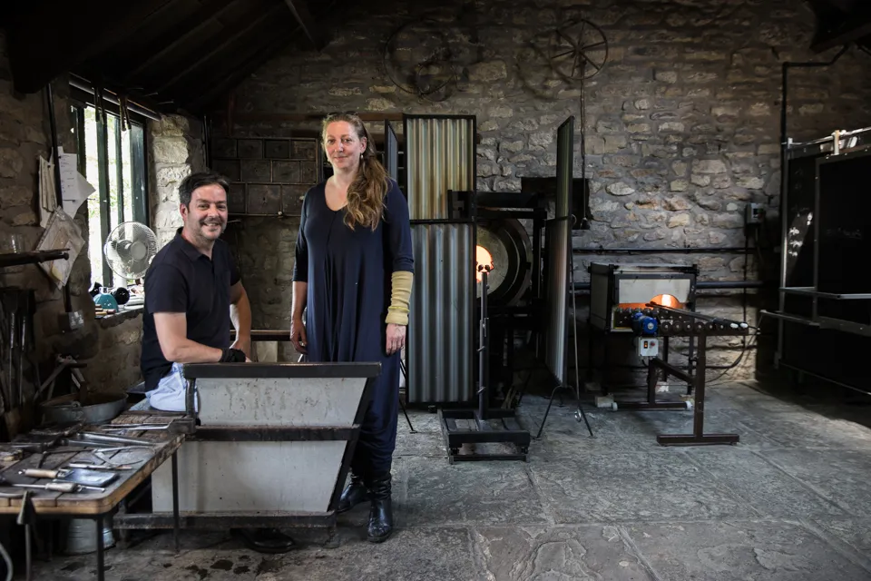 Stephen Gillies and Kate Jones - Gillies Jones Master Glassmakers