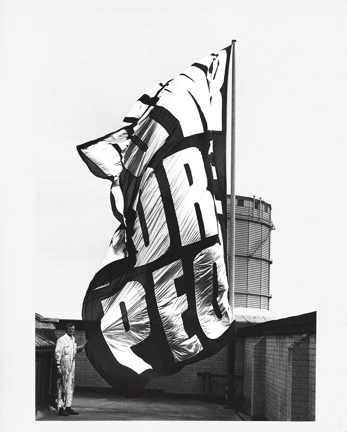 Rose Finn-Kelcey, Power for the People. Documentation Photograph #1, 1972