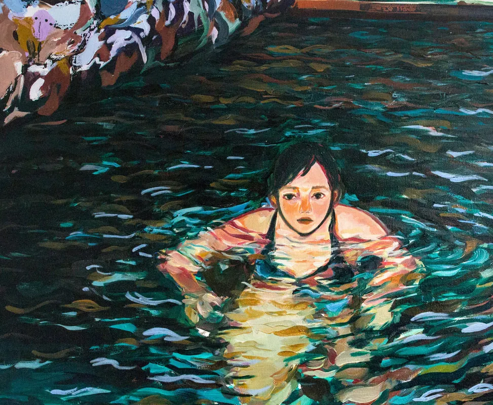 Night Swims No. 7, Hot Spring, 2018
