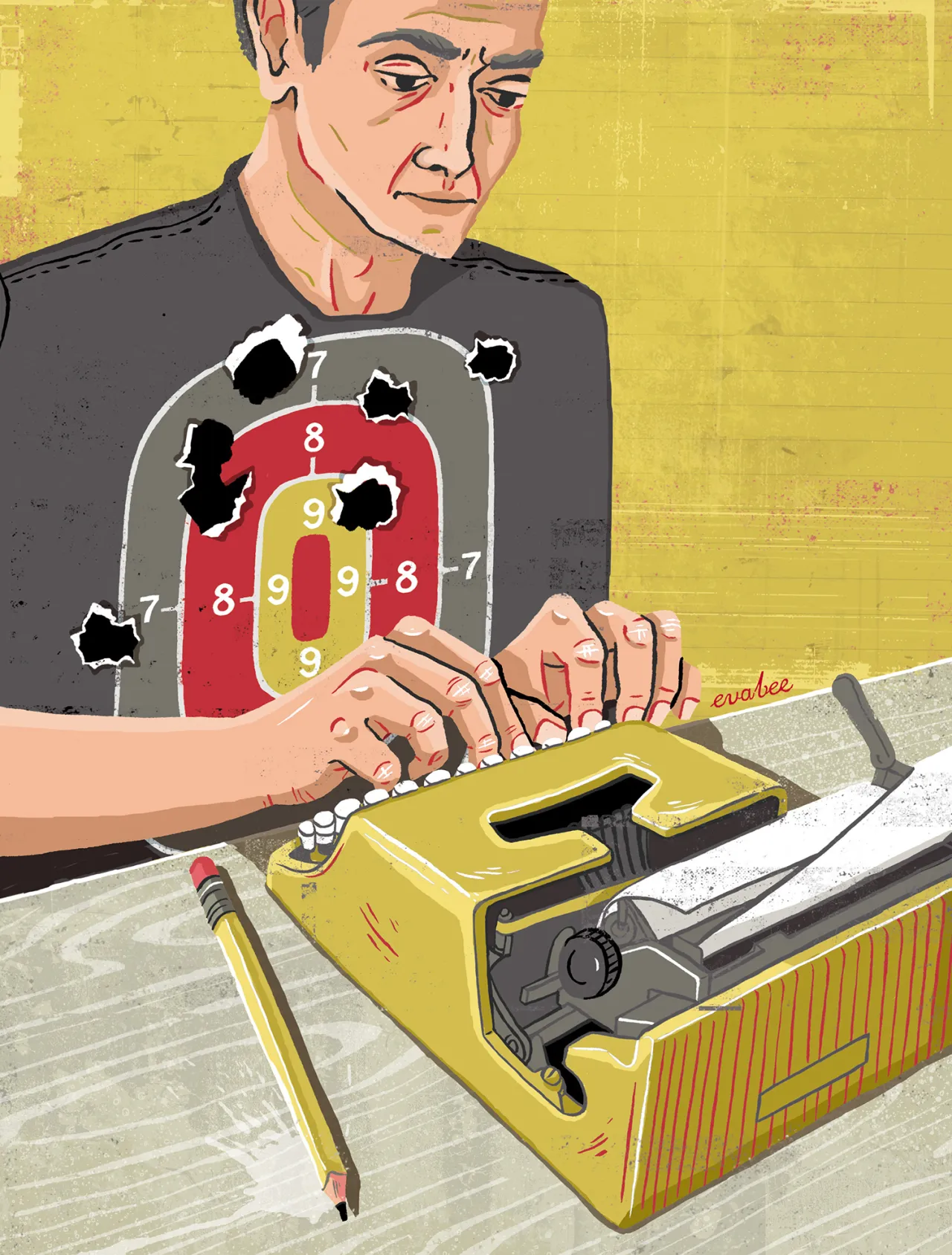 Index on Censorship: Editorial Illustration