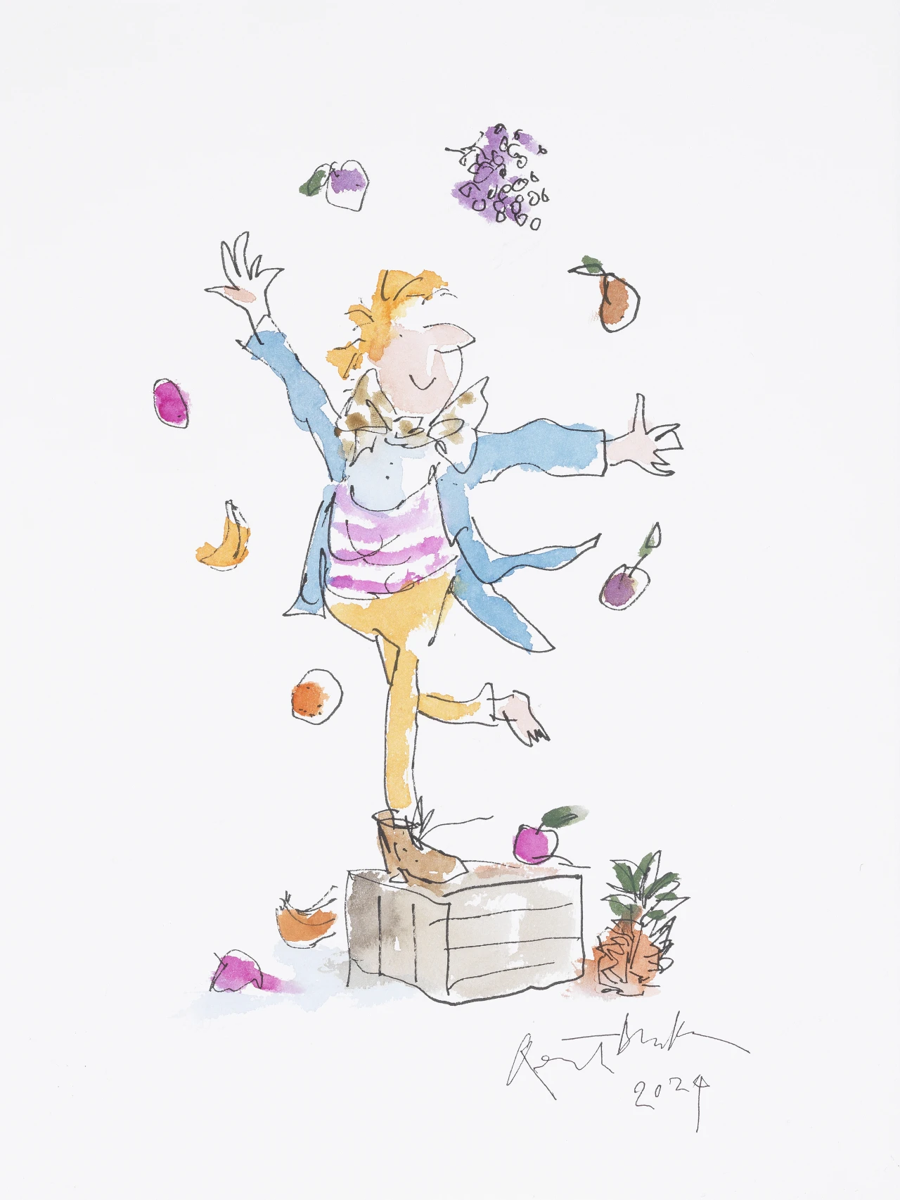 Mister Magnolia © Quentin Blake 2024