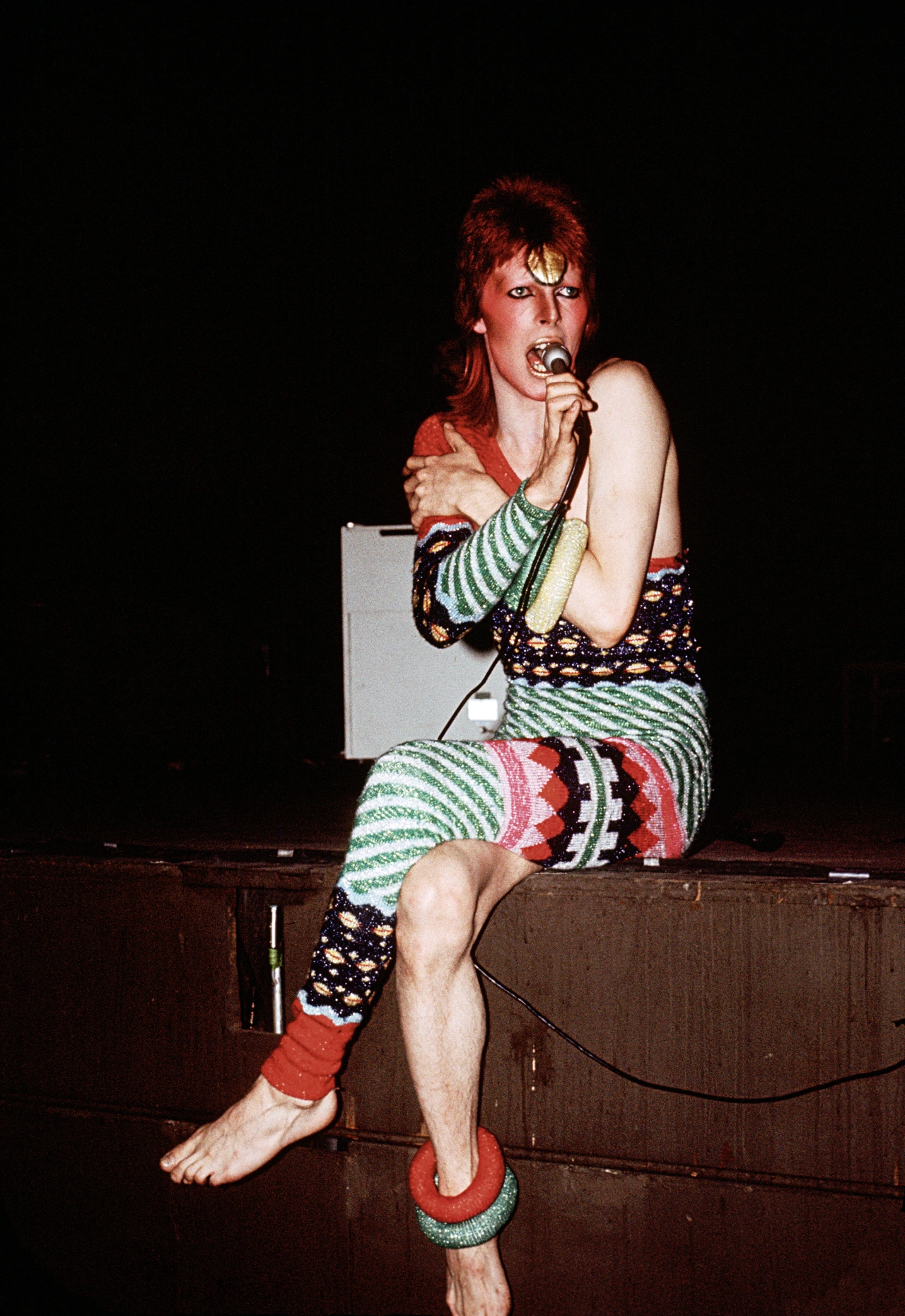 UK Summer tour May–July 1973. Copyright: © Mick Rock