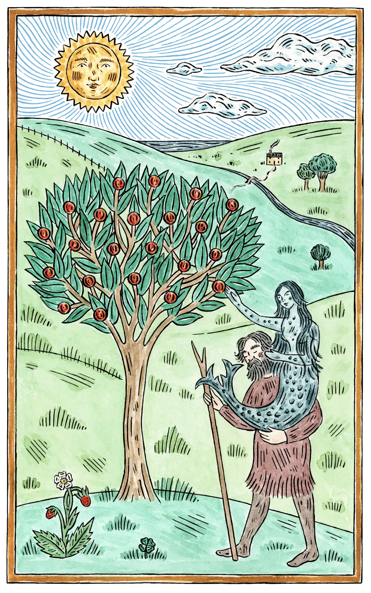 Mermaid at the Tree