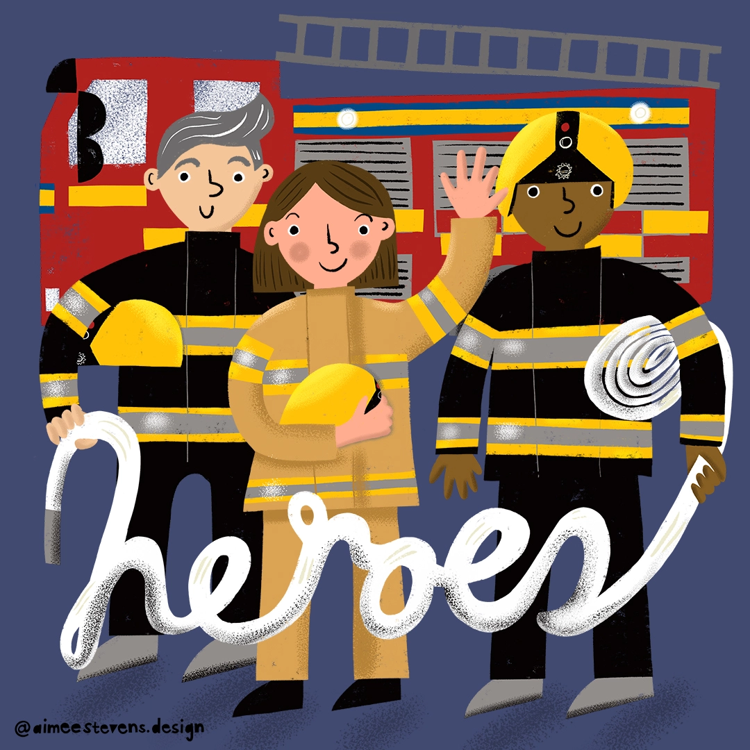 Firefighters © Aimee Stevens