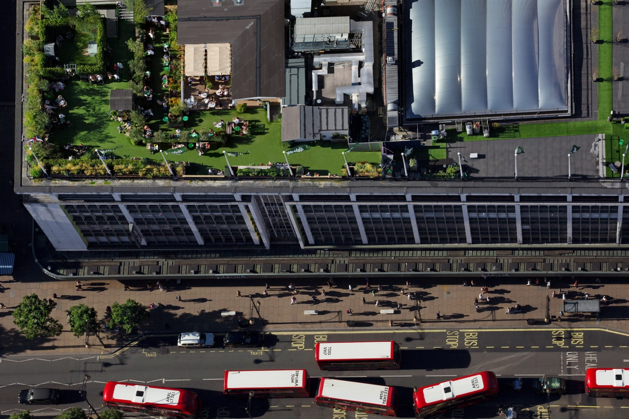 John Lewis Oxford Street roof garden © Paul Campbell Photographer