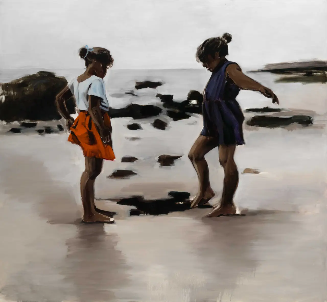 Lynette Yiadom-Boakye – Condor and the Mole 2011 Arts Council Collection, Southbank Centre, London © Courtesy of Lynette Yiadom-Boakye