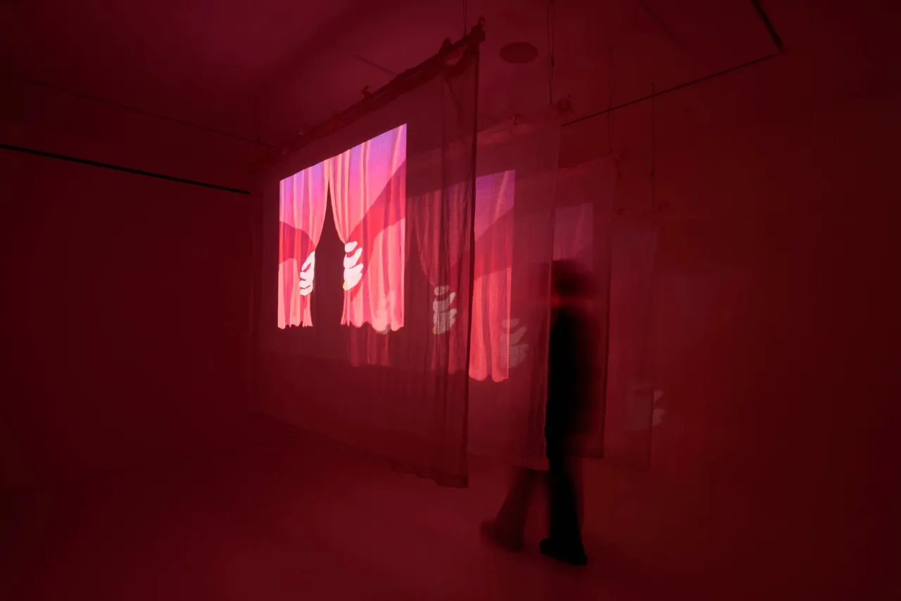 Installation shot from Sleepwalking, 2025
