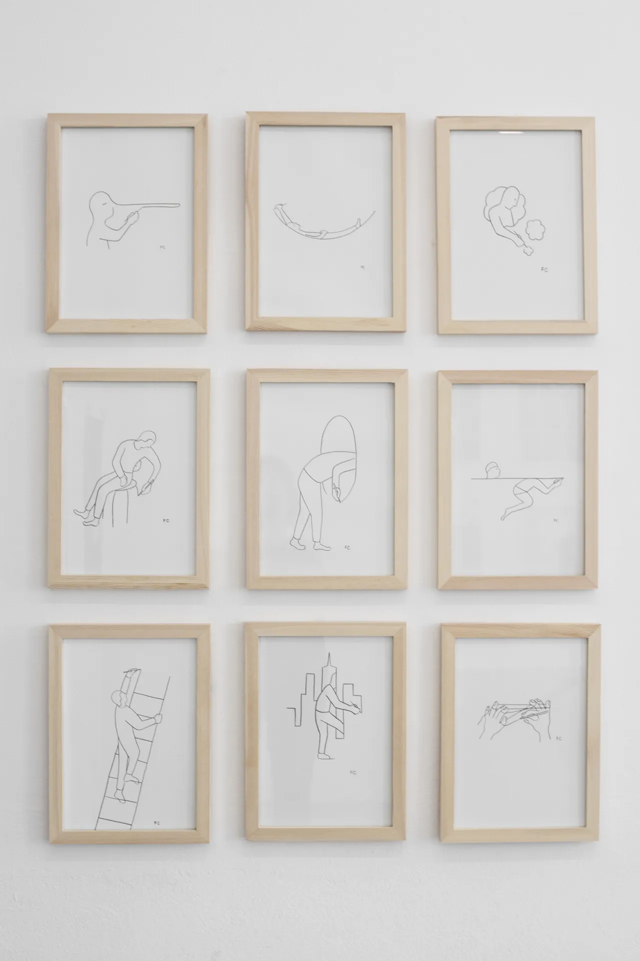 Portraits, Process and Installation Views of ‘Alternate Realities’ at T/abor Gallery in Vienna