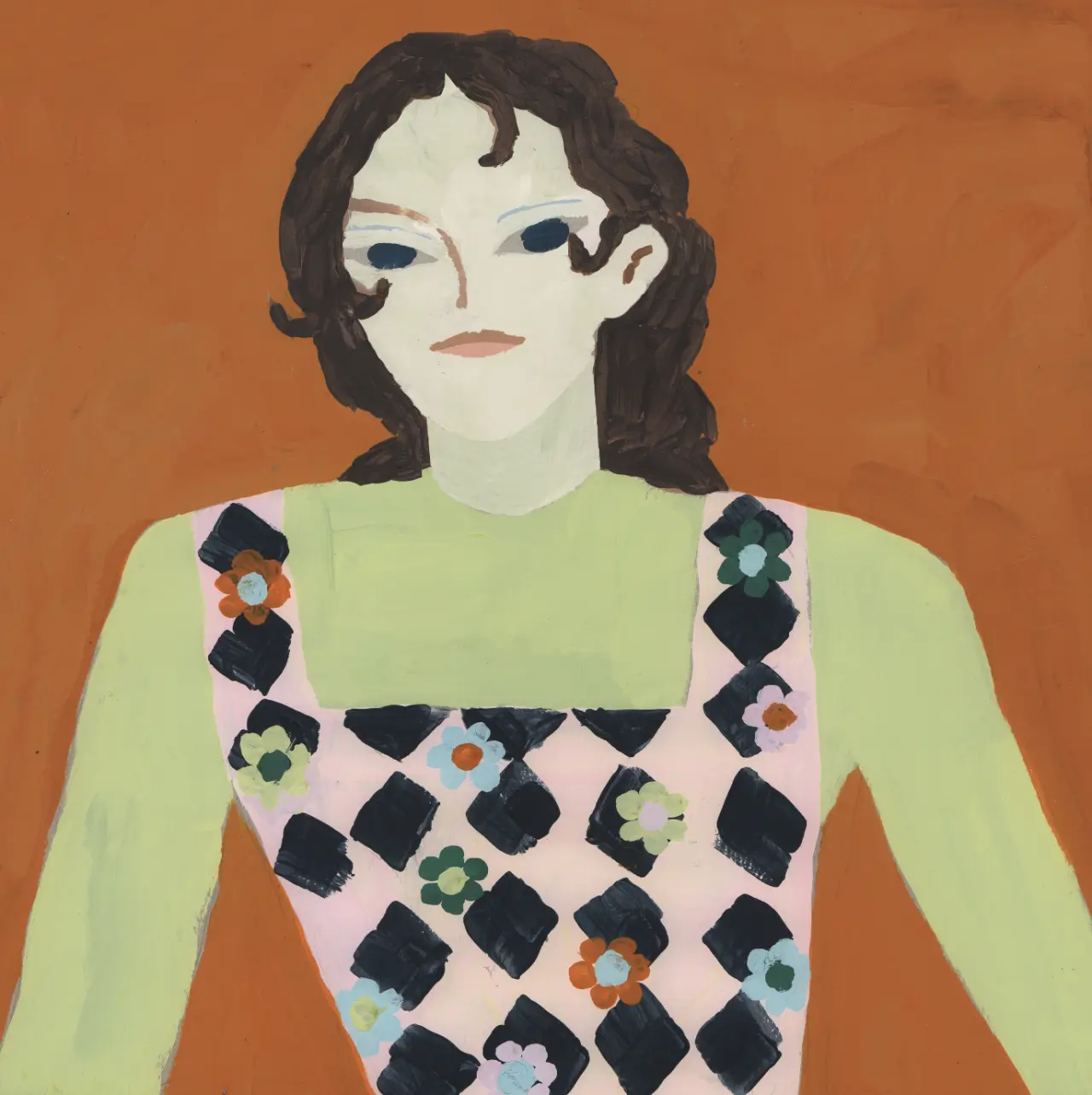 Fashion illustration for Lazy Oaf's 'Let Them Eat Cake' collection campaign
