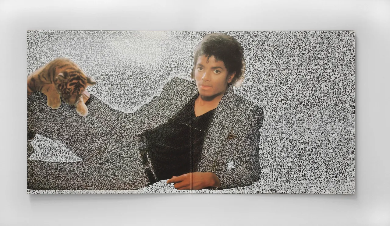 Thriller (Black and White) by Graham Dolphin 2017. Courtesy of the artist