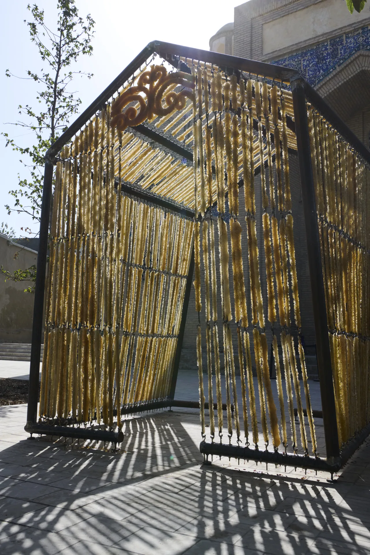 Navat Uy, 2024-2025 by Laila Gohar in collaboration with Ilkhom Shoyimkulov. Photo by Felix Odell courtesy of the Uzbekistan Art and Culture Development Foundation.