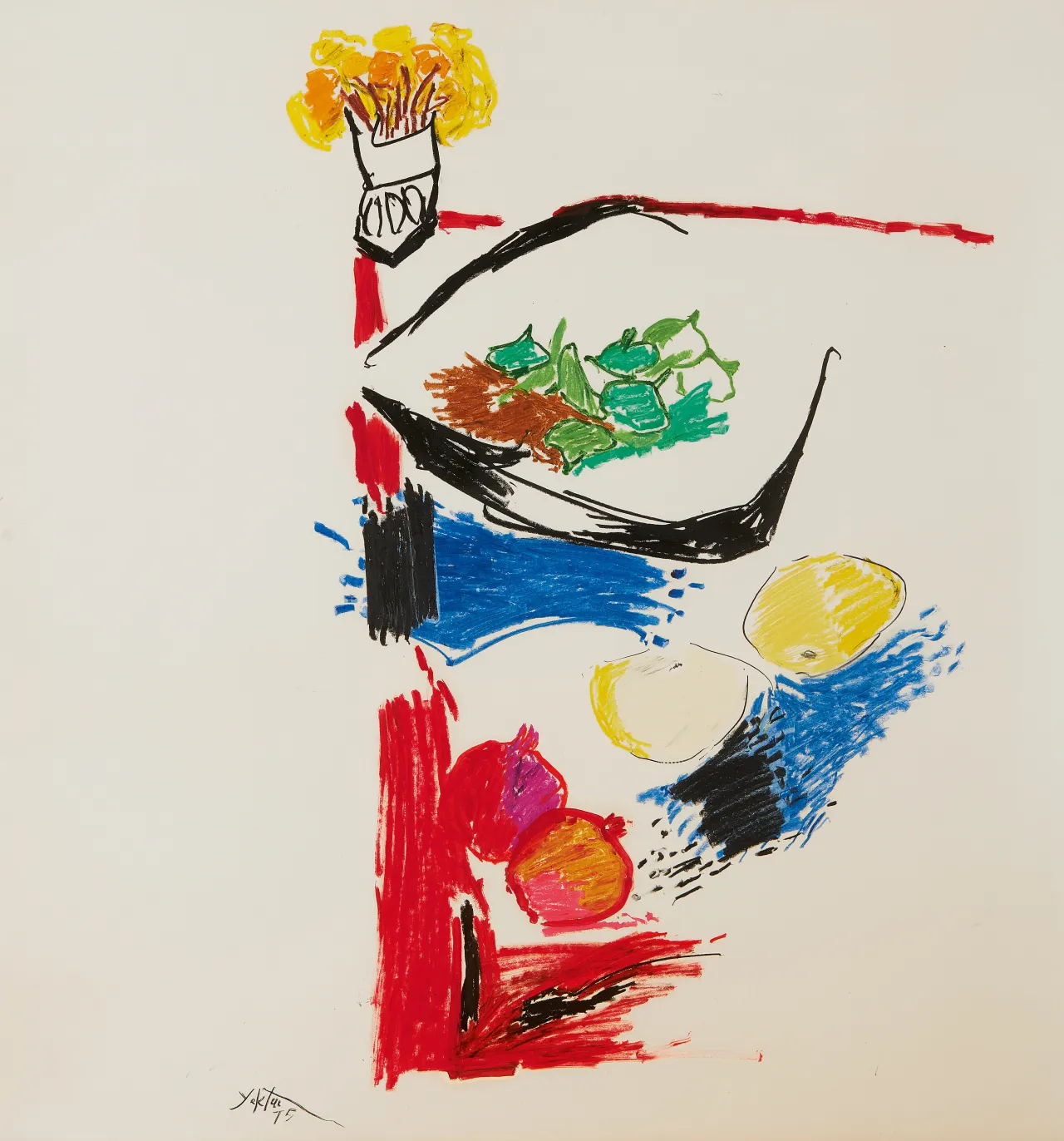 Manoucher Yektai, Untitled, 1975