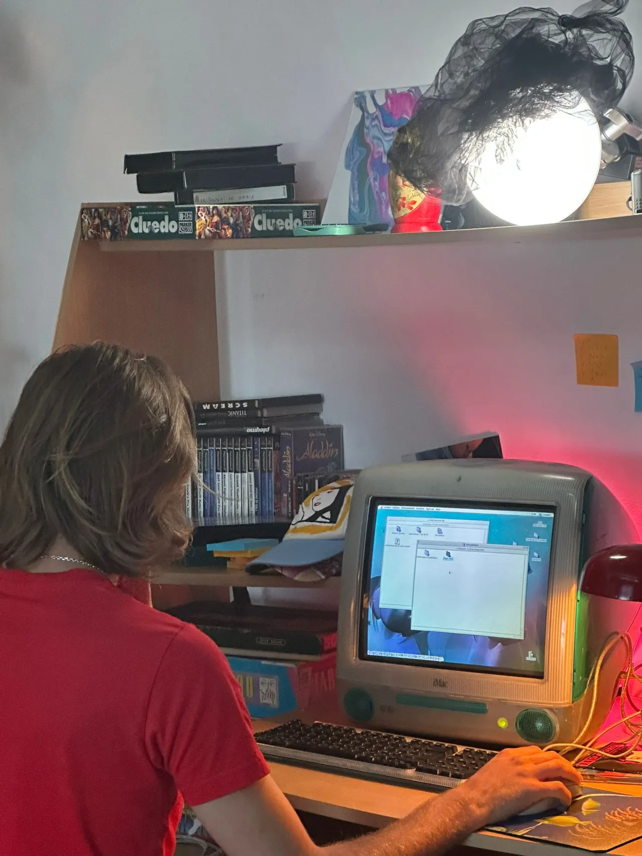 Behind the scenes