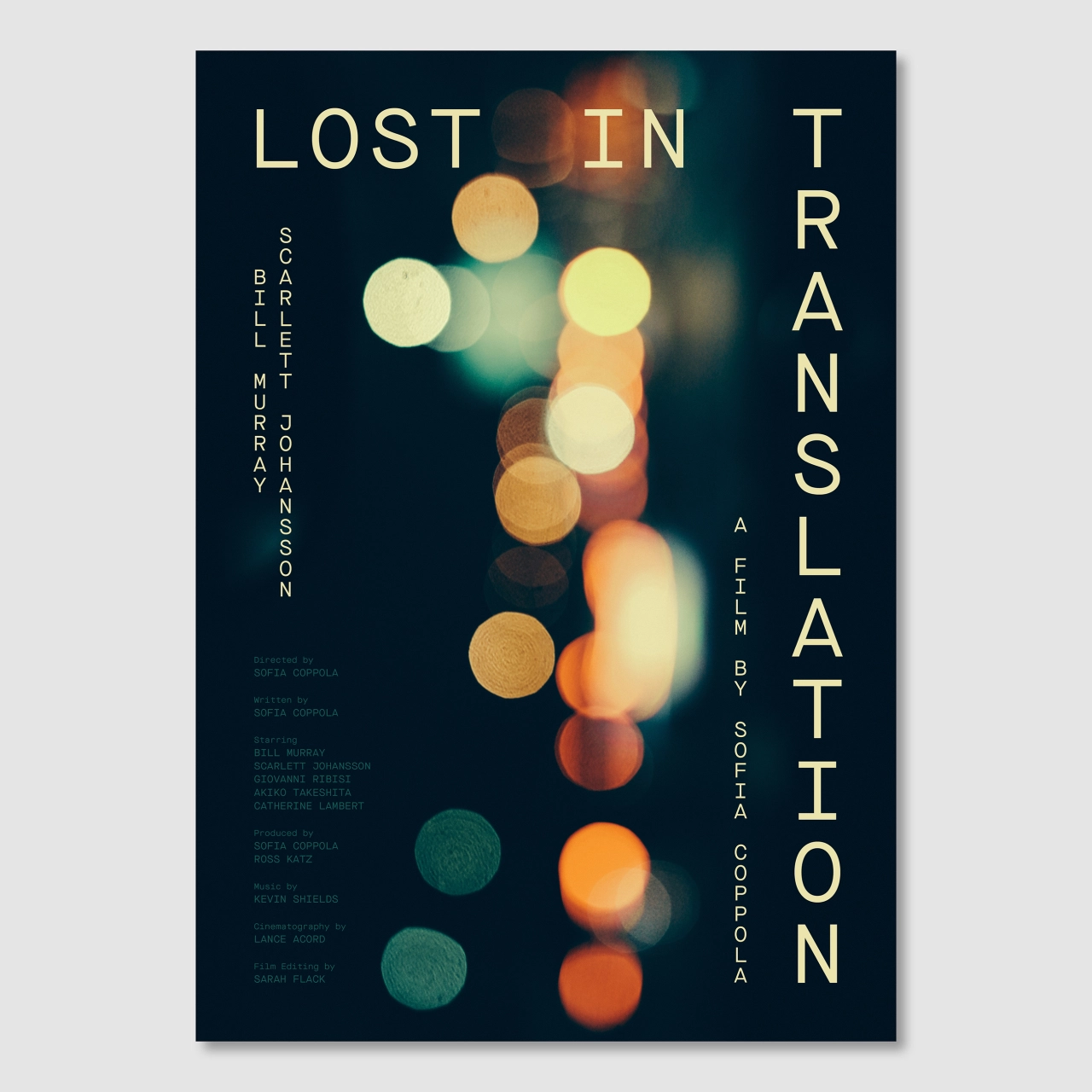 Director, Sofia Coppola © Double Bill Posters, 2021