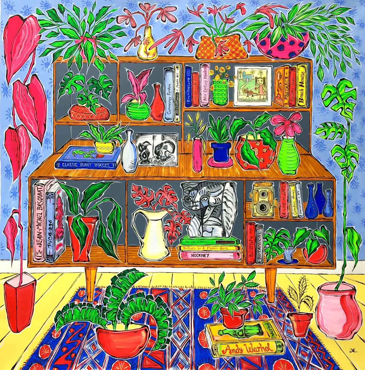 Jonjo also creates art for community projects