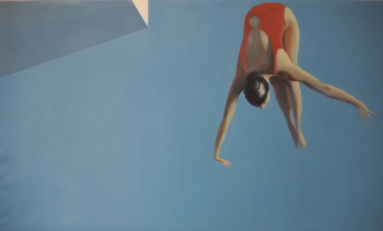 Lydia Blakeley, Refine, 2016. Oil on linen, 40 x 50cm. Photo Ciaran Davies