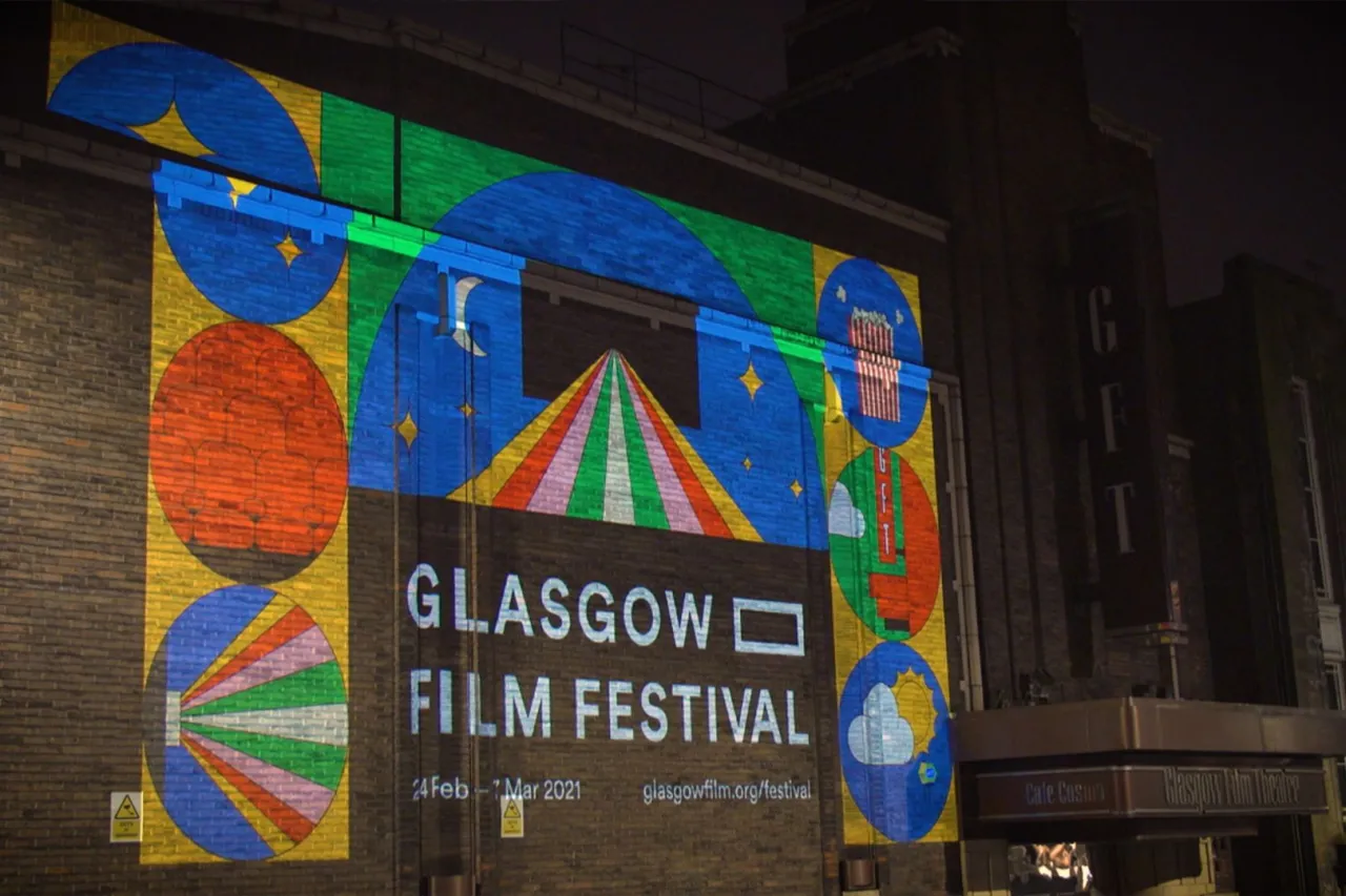© O Street's identity for Glasgow Film Festival
