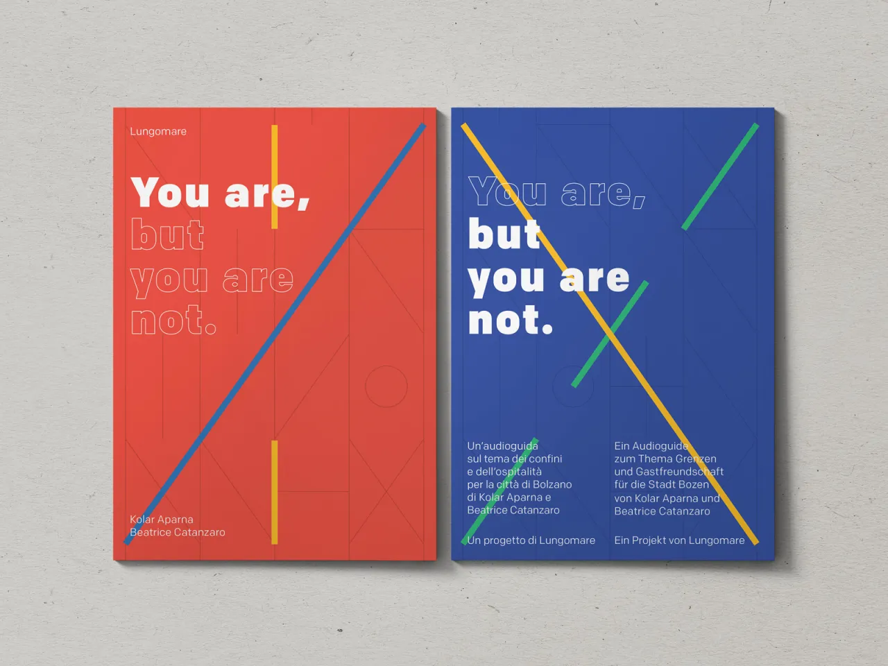 You Are But You Are Not by Kolar Aparna and artist Beatrice Catanzaro. Curated and produced by Lungomare. Source: [non-linear.com](https://www.non-linear.com/projects/you-are-but-you-are-not)