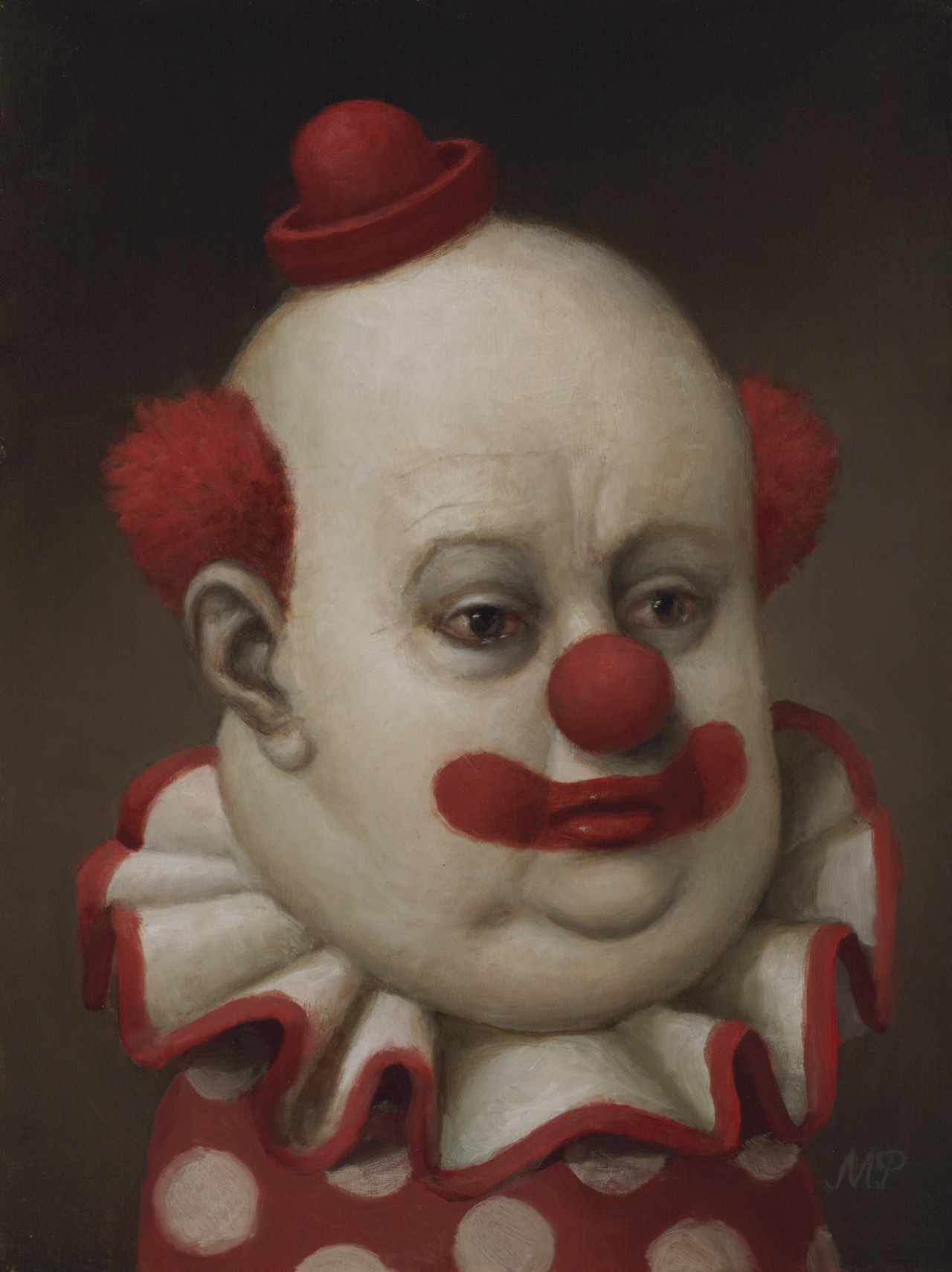 From the series Red Clown, Blue Clown © Marion Peck
