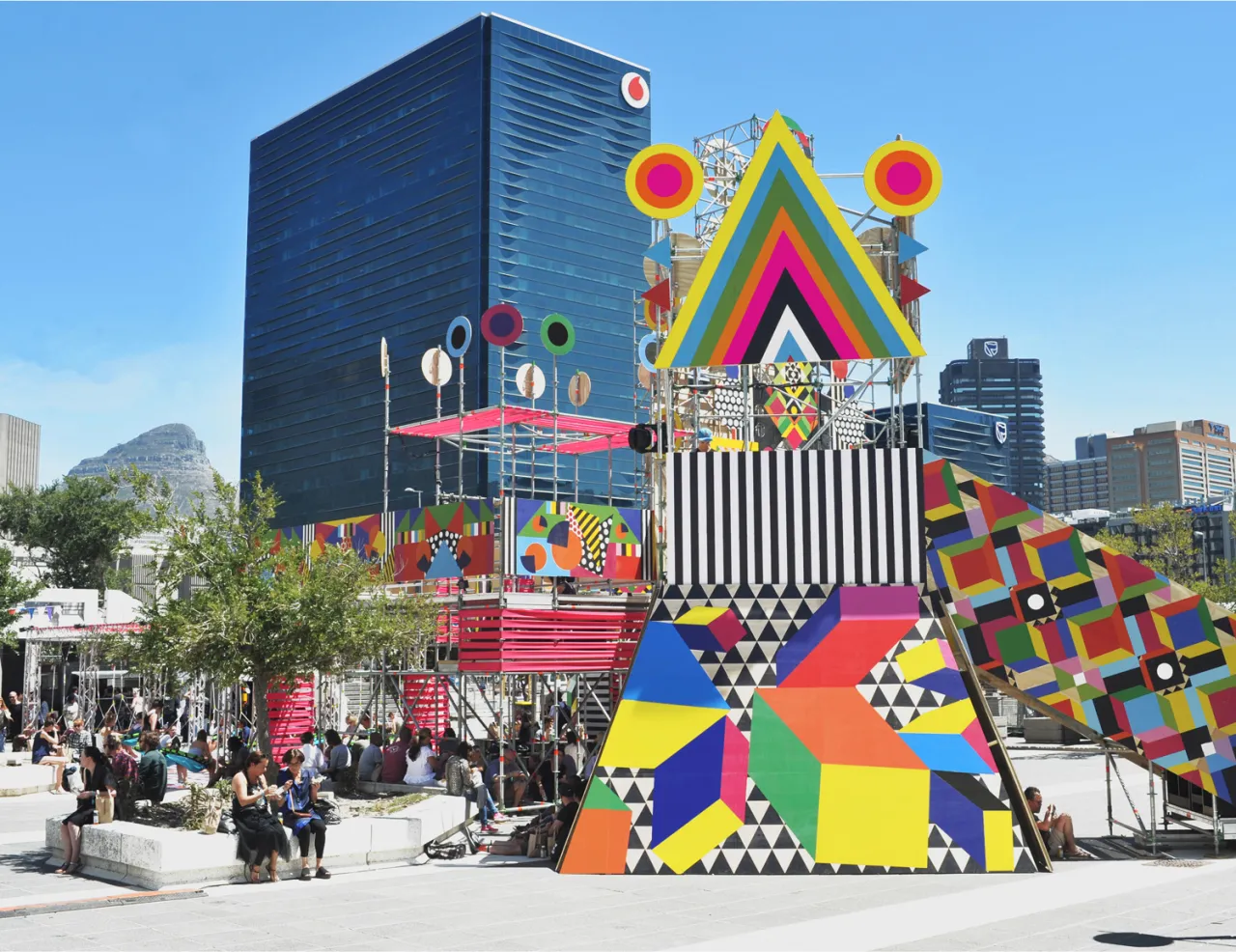 Embrace the Unknown — the title of an installation with Luke Morgan for Design Indaba