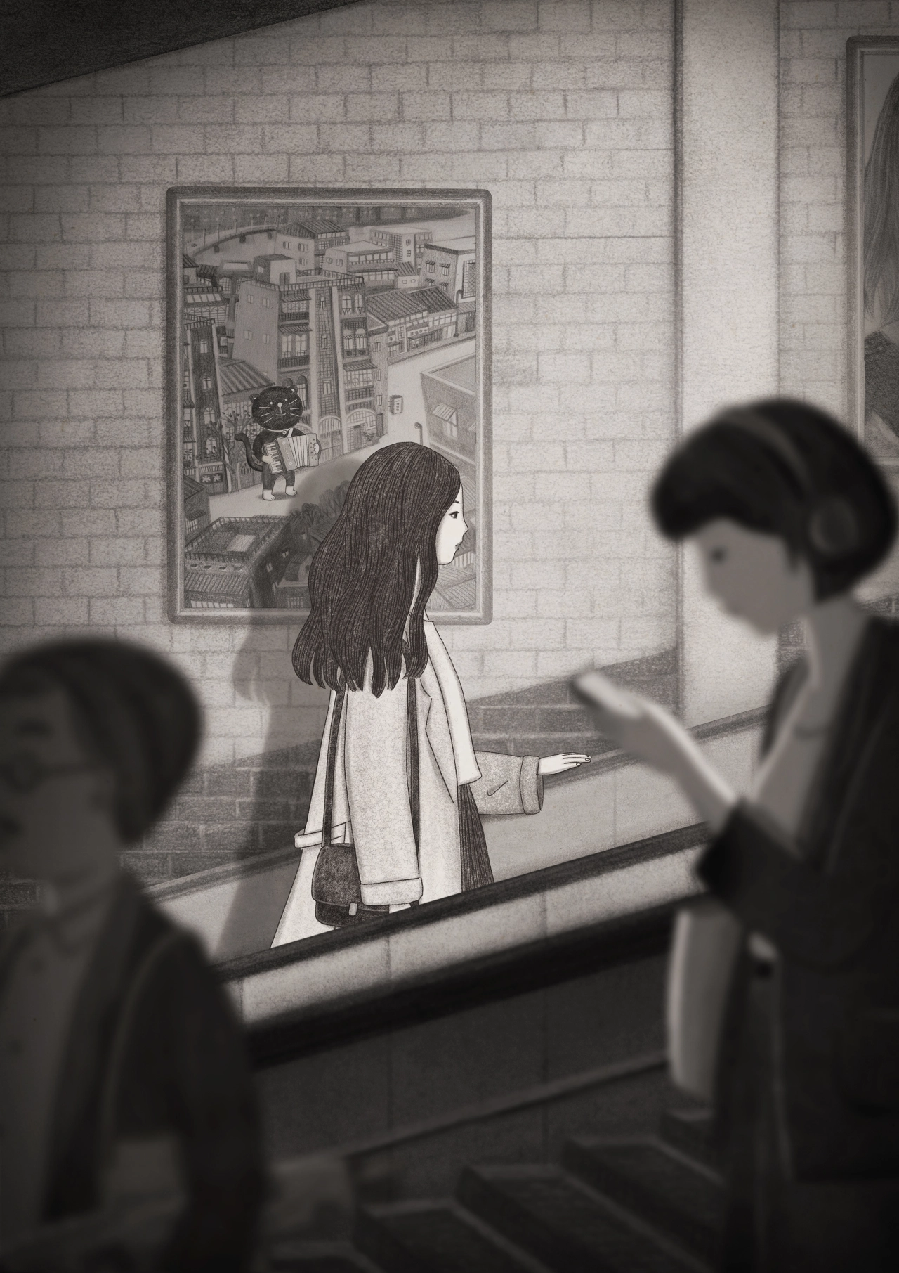 Professional Animation Category Winner (sponsored by Huion): Me and Me by Chiu Ling Chen