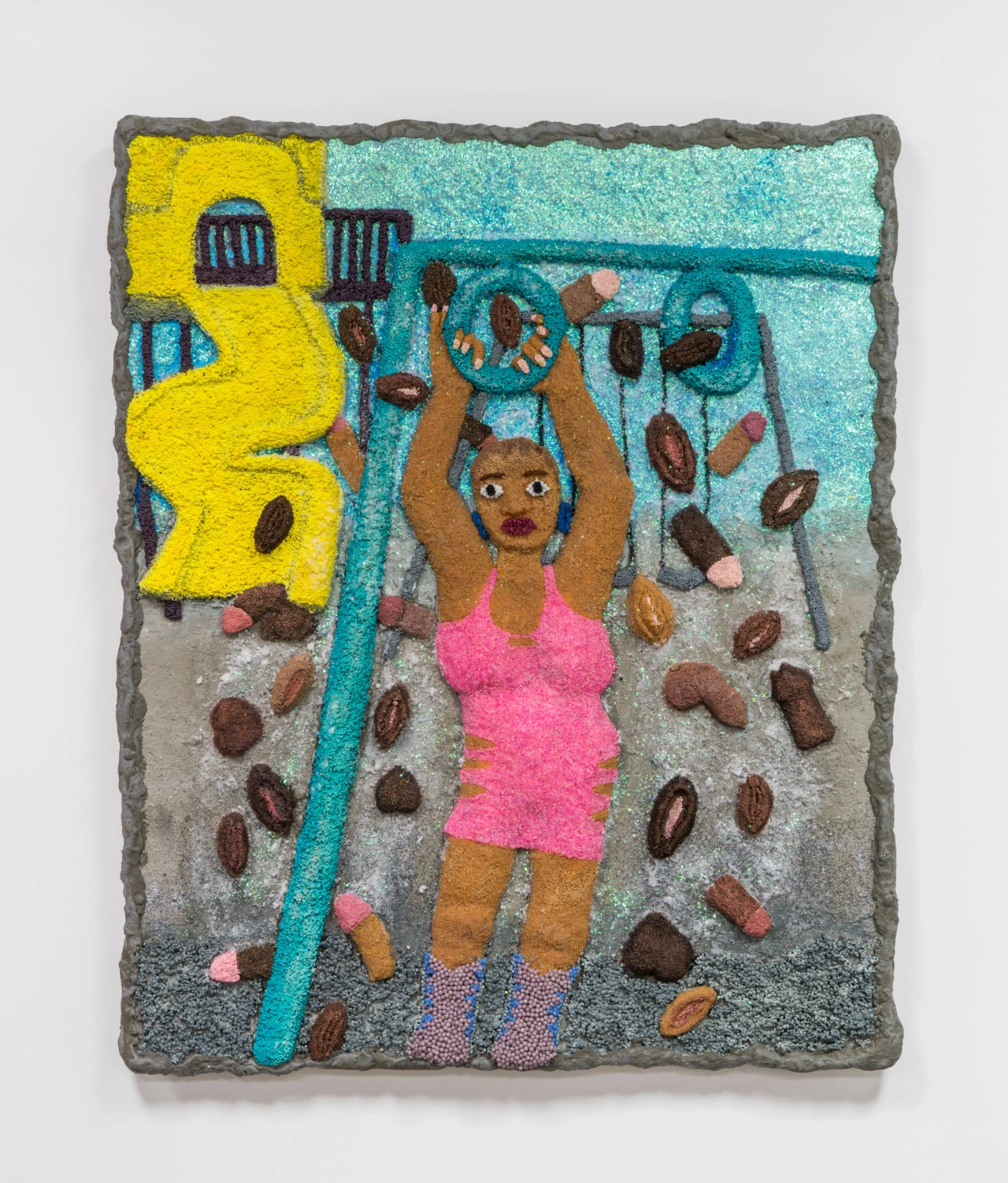 Pink Holiday, 2021. Courtesy of the artist and Monique Meloche Gallery