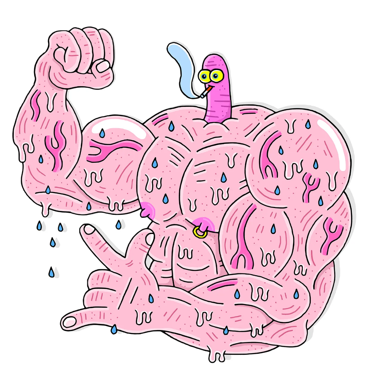 Muscle Worm - personal work