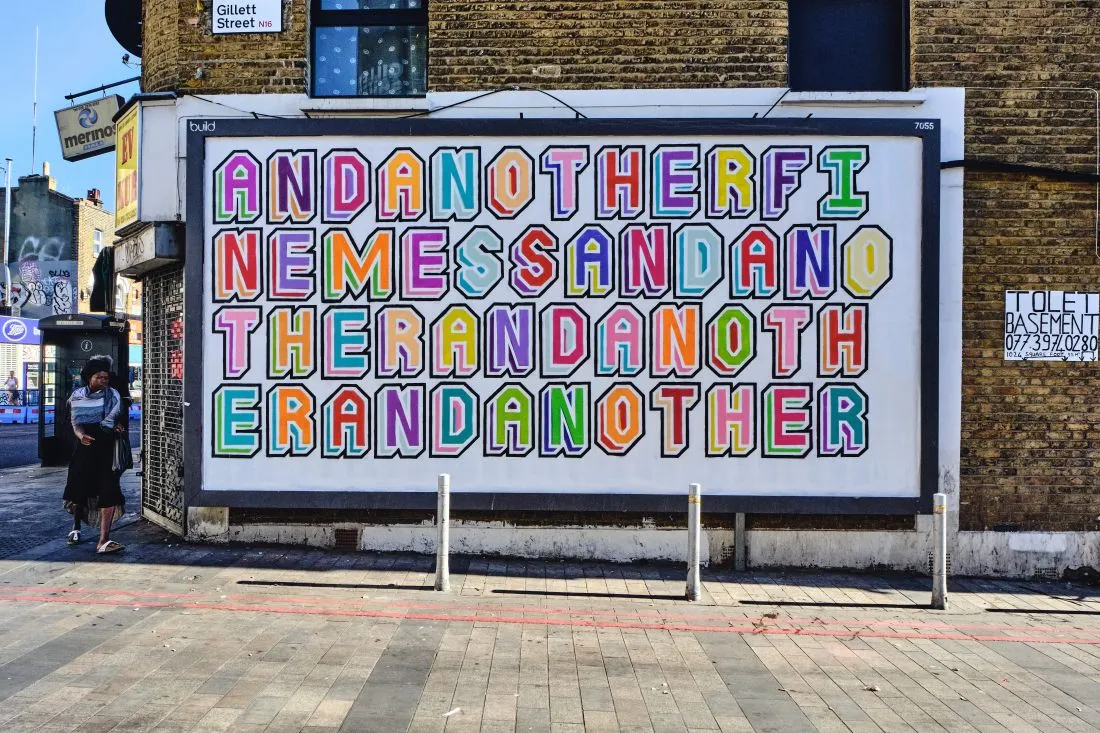 Ben Eine, London
