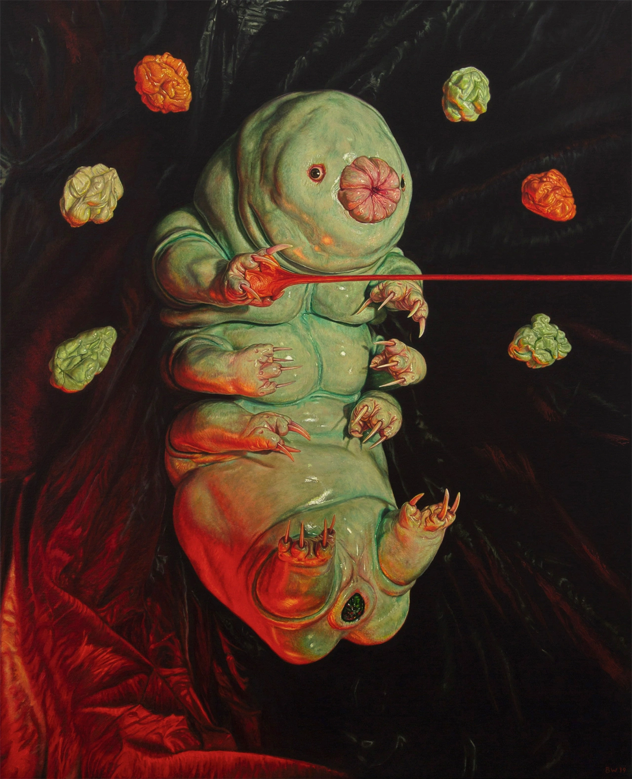 © Beau White - "Cosmic Debris" - oil on canvas