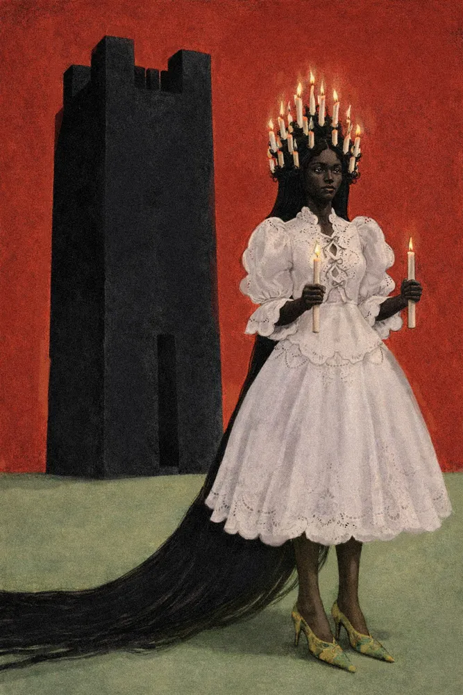 Woman with Candle Hair © Dora Abodi
