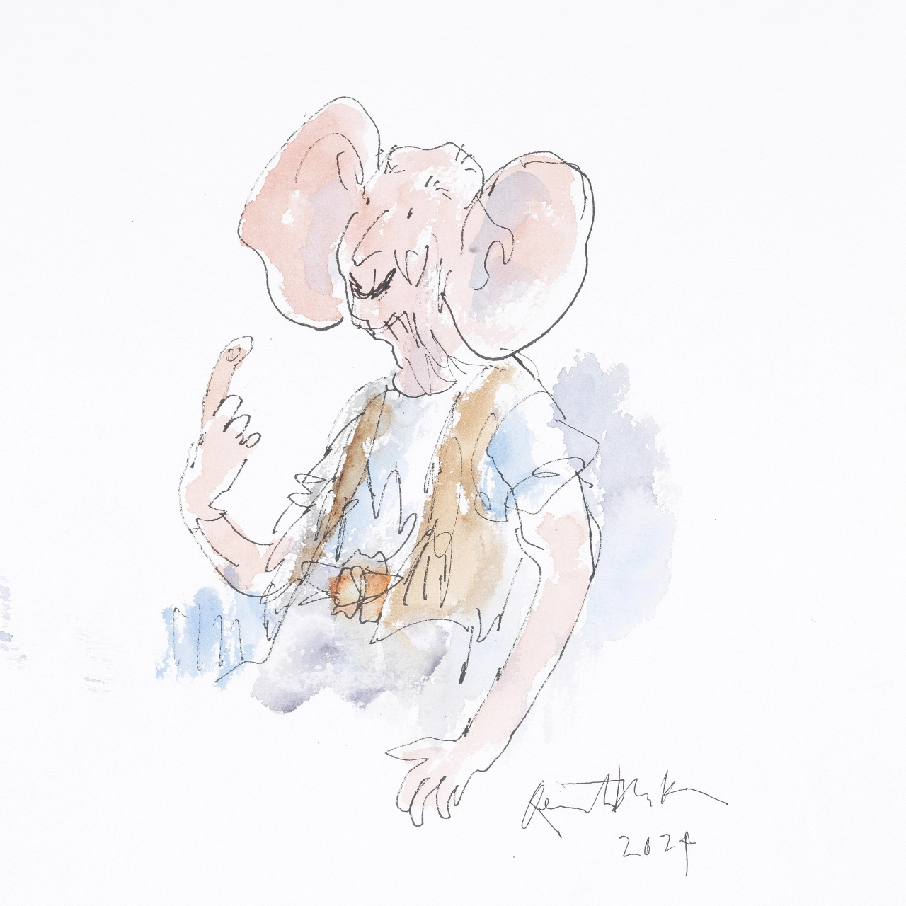 The BFG © The Roald Dahl Story Company, Quentin Blake 2024