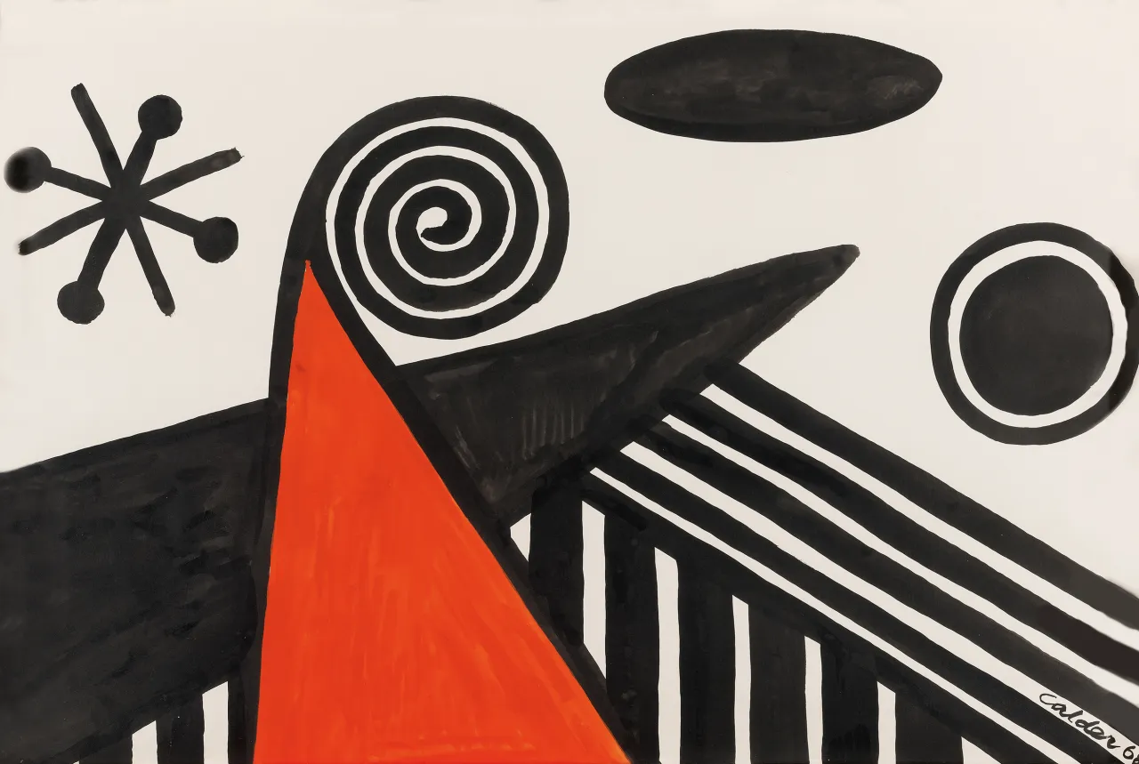 Black Anatomy, 1968 | Courtesy of Saatchi Gallery © Alexander Calder