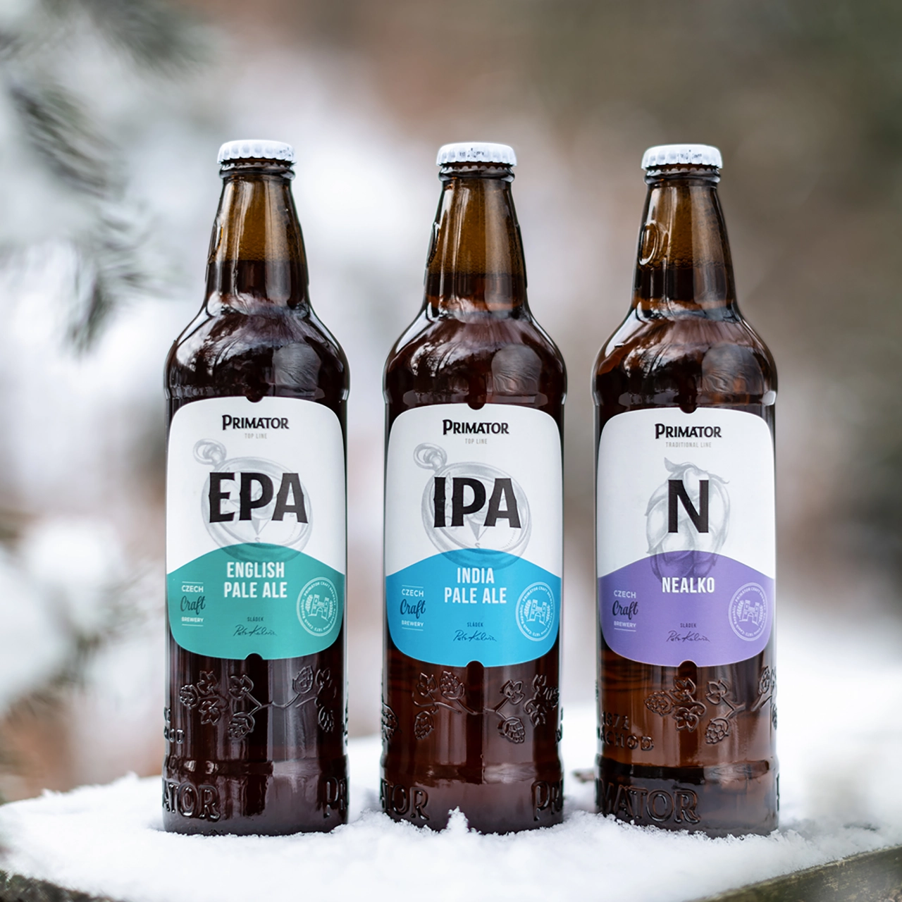 Primator Brewery Label Design by Radoslav Dostal is Winner in Packaging Design Category, 2018 - 2019
