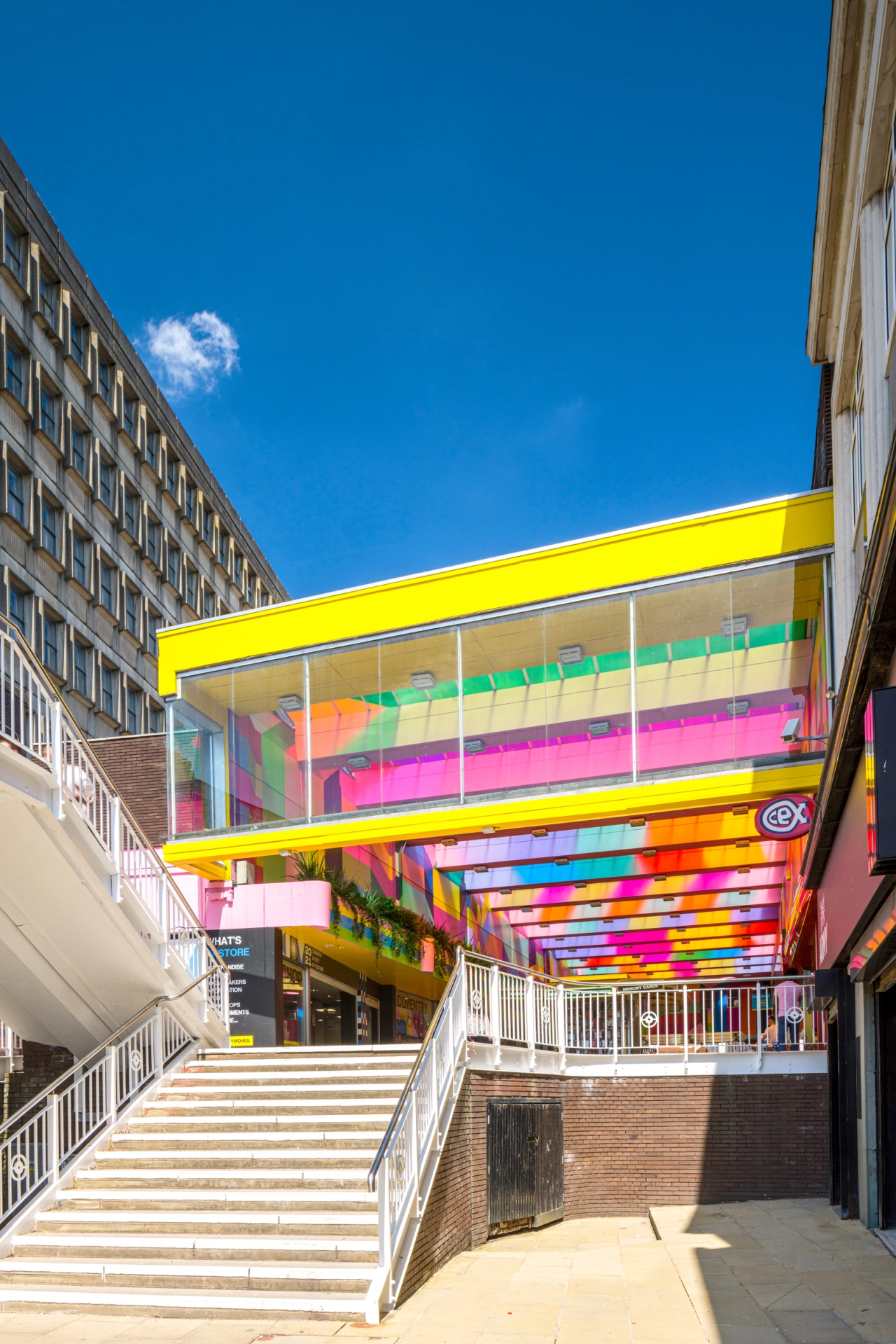 Endless Ribbon Connecting Us © Morag Myerscough. Photography by Gareth Gardner