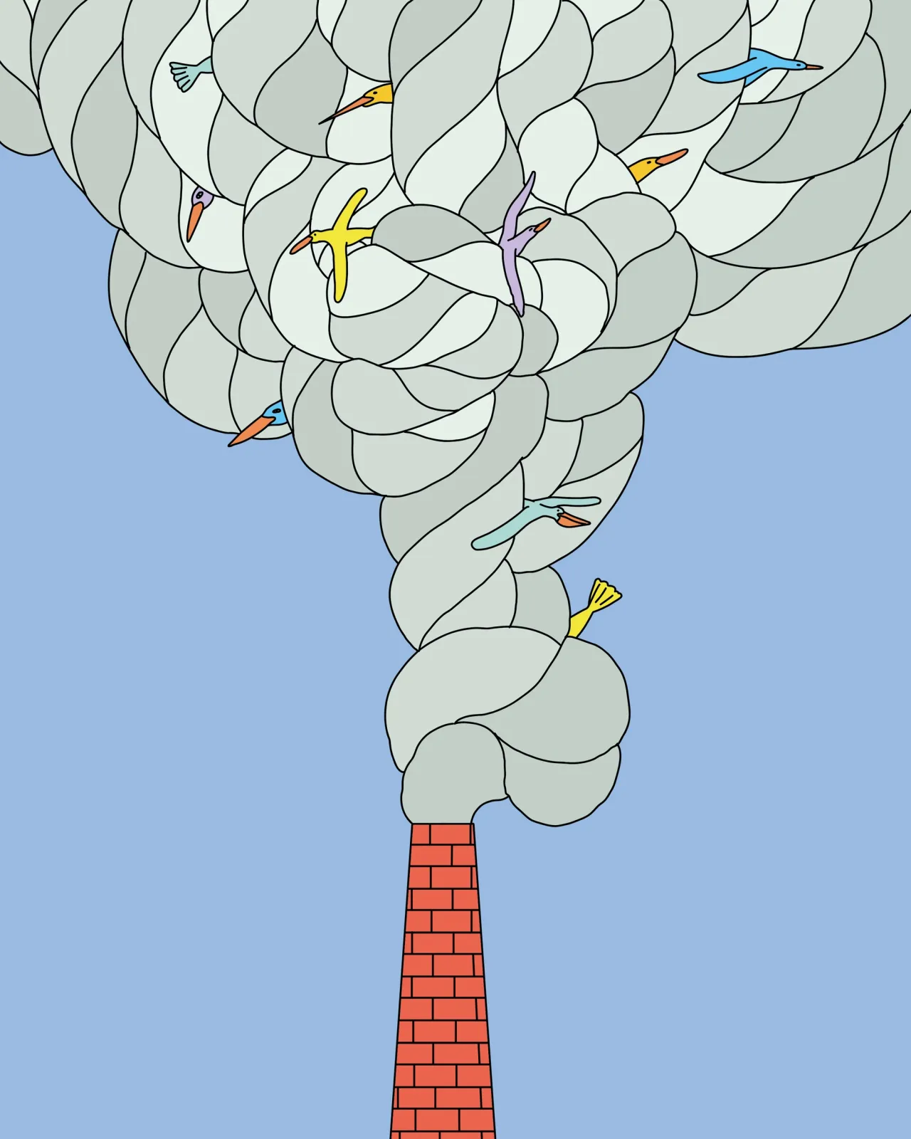 Trapped Clouds
